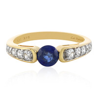 Anello in oro con Cianite (La Revelle)