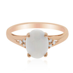 Anello in oro con Opale Australiano