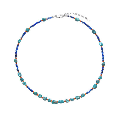 Collana in argento con Turchese