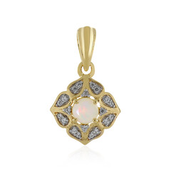 Ciondolo in oro con Opale di Welo (Adela Gold)