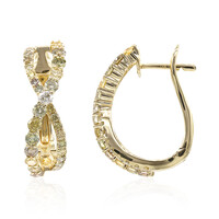 Orecchini in oro con Diamante Fancy SI2 (CIRARI)