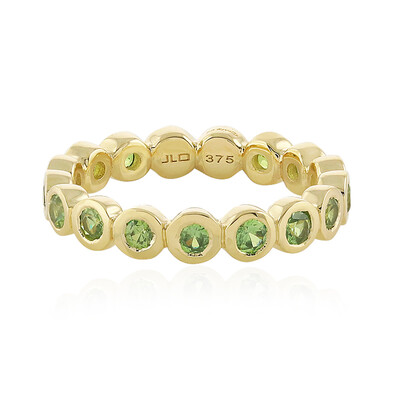 Anello in oro con Demantoide Russo (La Revelle)