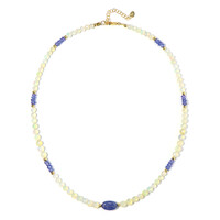 Collana in argento con Tanzanite