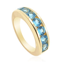 Anello in argento con Topazio Marambaia