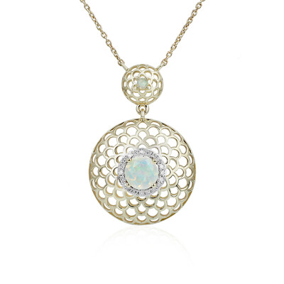 Collana in oro con Opale di Welo (Ornaments by de Melo)