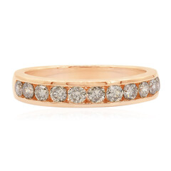 Anello in oro con Diamante Rose de France SI1 di Argyle