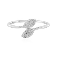 Anello in argento con Diamante SI1 (I)