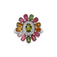 Anello in argento con Tormalina