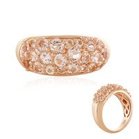 Anello in argento con Morganite