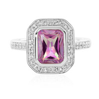 Anello in argento con Topazio Anniversario
