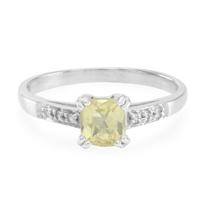 Anello in argento con Apatite Xia