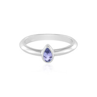 Anello in argento con Tanzanite