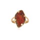 Anello in argento con Ammolite