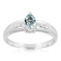Anello in argento con Tormalina Paraíba