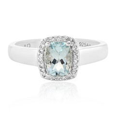 Anello in argento con Acquamarina