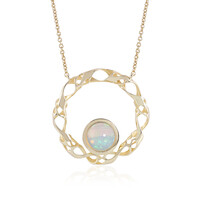 Collana in oro con Opale di Welo (Ornaments by de Melo)