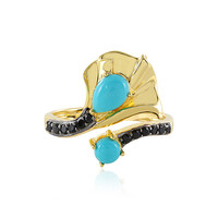 Anello in argento con Turchese Sleeping Beauty
