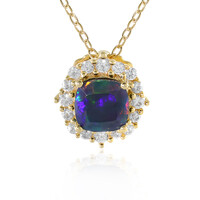 Collana in argento con Opale Mezezo (Adela Silber)