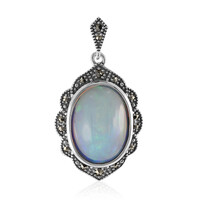 Ciondolo in argento con Opale di Welo (Annette classic)