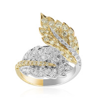 Anello in oro con Diamante Giallo SI2 (CIRARI)