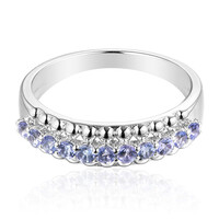 Anello in argento con Tanzanite
