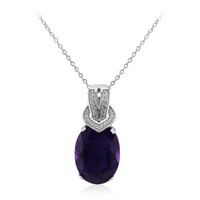 Collana in argento con Ametista del Marocco