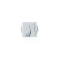 Ciondolo in argento con Howlite
