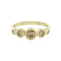 Anello in oro con Diamante Cioccolato I2 (KM by Juwelo)