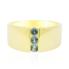 Anello in oro con Tormalina Paraiba Nigeriana