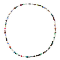 Collana in argento con Ossidiana Dorata