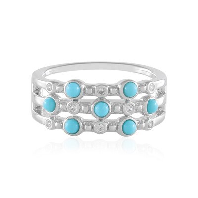 Anello in argento con Turchese Sleeping Beauty