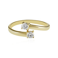 Anello in oro con Diamante Flawless (F) (LUCENT DIAMONDS)