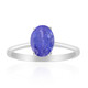 Anello in argento con Tanzanite