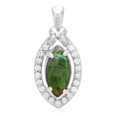Ciondolo in argento con Ammolite