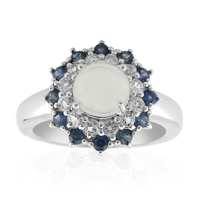 Anello in argento con Opale di Welo