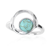 Anello in argento con Turchese