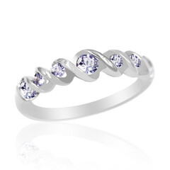 Anello in argento con Tanzanite