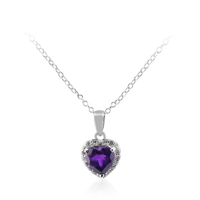 Collana in argento con Ametista del Marocco