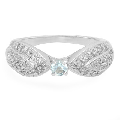 Anello in argento con Acquamarina Sao Domingos