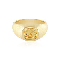 Anello in argento con Citrino