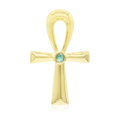 Ciondolo in argento con Smeraldo Zambia