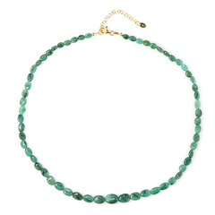 Collana in argento con Smeraldo Socoto