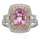 Anello in oro con Spinello Rosa (CIRARI)