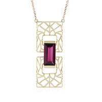 Collana in oro con Rodolite (Ornaments by de Melo)