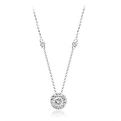 Collana in oro con Diamante I1 (H) (CIRARI)