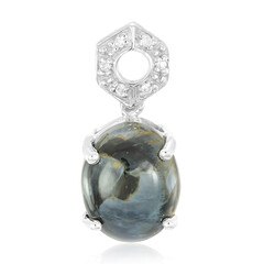 Ciondolo in argento con Pietersite