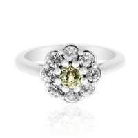 Anello in argento con Granato Mali