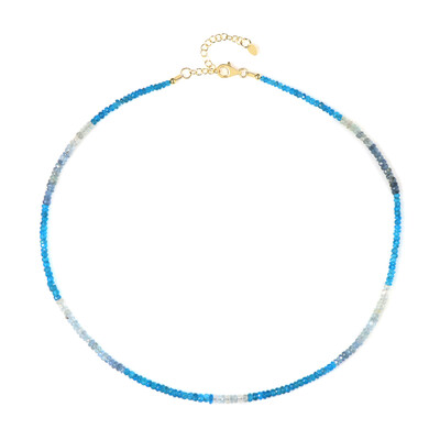 Collana in argento con Acquamarina Santa Maria