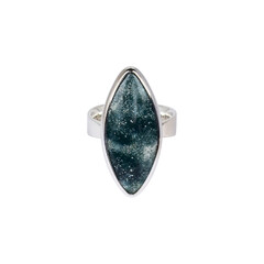 Anello in argento con Diaspro Ocelot
