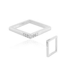 Anello in argento con Zircone